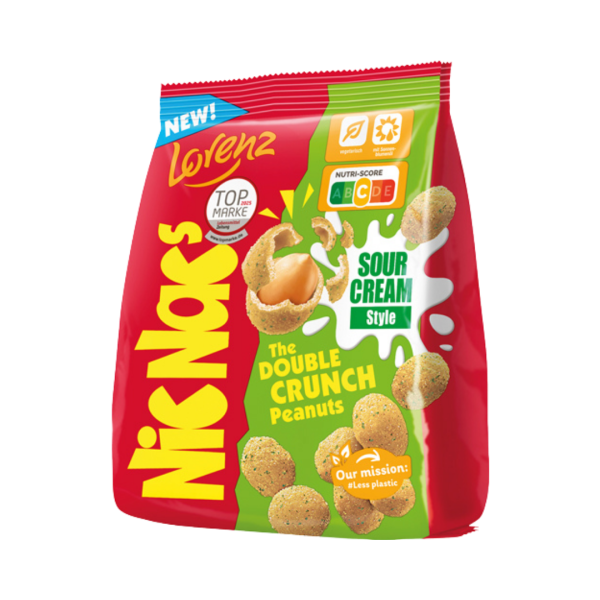 Lorenz Nic Nacs Sour Cream Style, 110g